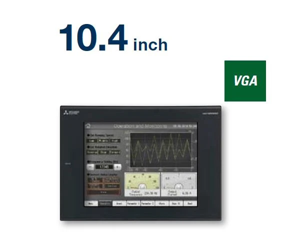 Mitsubishi HMI Nova tvornica 10,4-inčni zaslon osjetljiv na dodir GT2310-VTBA na zalihi